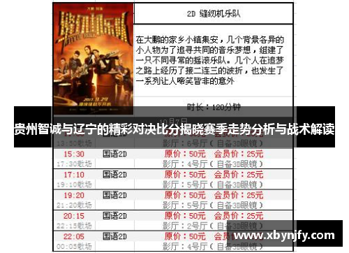 贵州智诚与辽宁的精彩对决比分揭晓赛季走势分析与战术解读